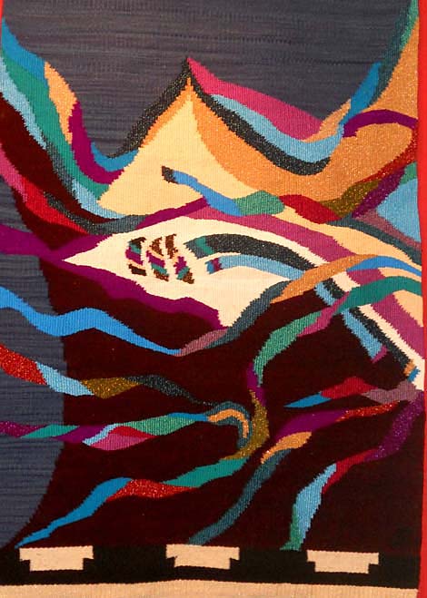 the Awakening Weaving Janice Kimball Studio Ajijic